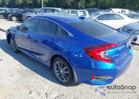 2020 Honda Civic Ex z USA, uszkodzony, nr VIN 19XFC1F30LE003081